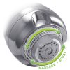 Earth 1.50 GPM Niagara Low Flow Chrome Massage Showerhead