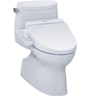 Carlyle II 1G Washlet + C100 One Piece Toilet 1.0 GPF by TOTO