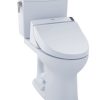 Drake II 1G Washlet + C200 Two Piece 1.0 GPF Toilet by TOTO