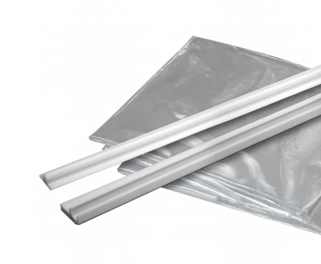 Air Conditioner Window Insulation Kit Plastic NEW 19443005 Clear 42 x 64 in 